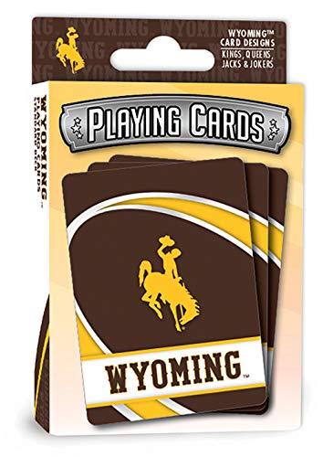 MasterPieces NCAA Wyoming Cowboys Playing Cards, 2.5" x 3.5" - 757 Sports Collectibles