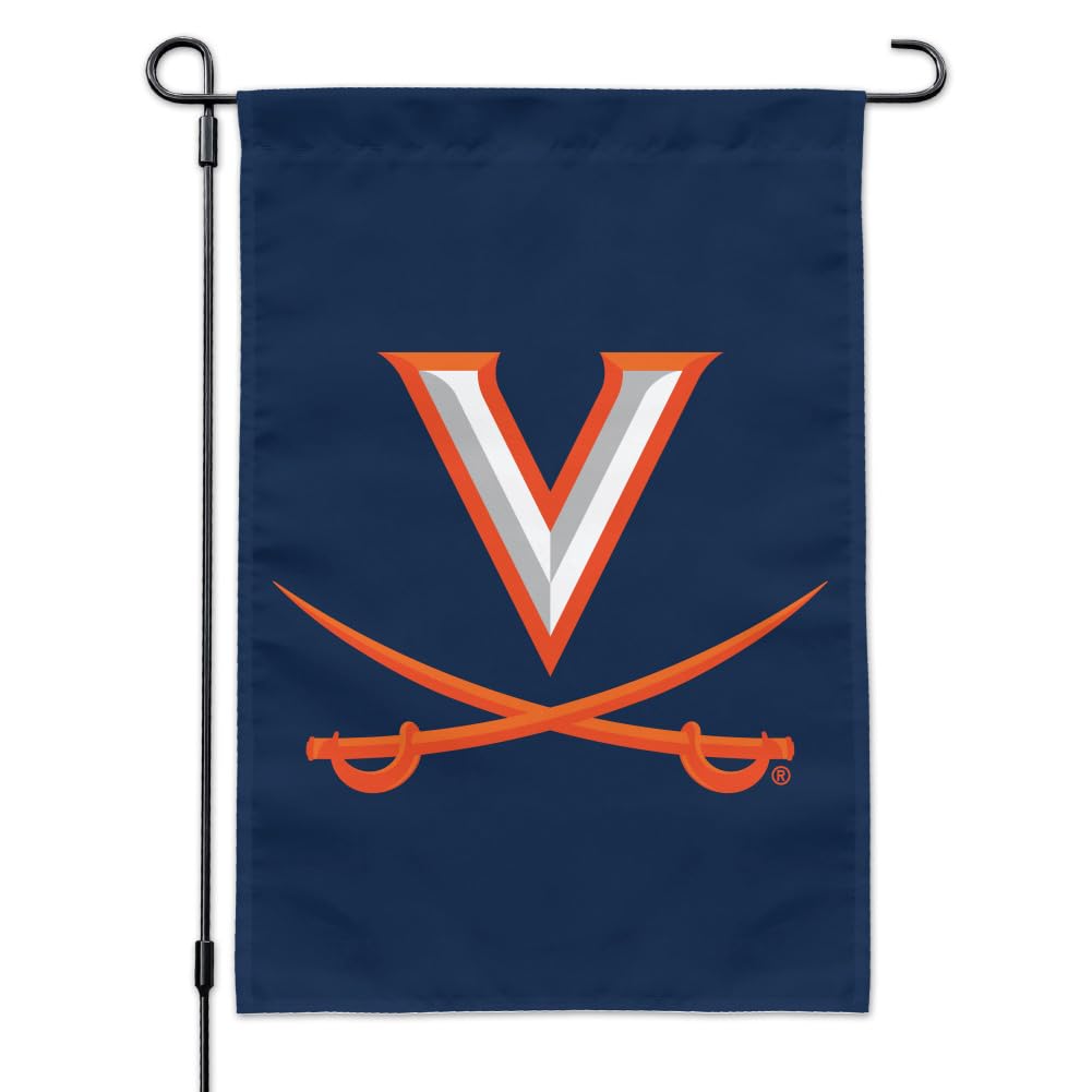 University of Virginia Cavaliers Logo Garden Yard Flag - 757 Sports Collectibles