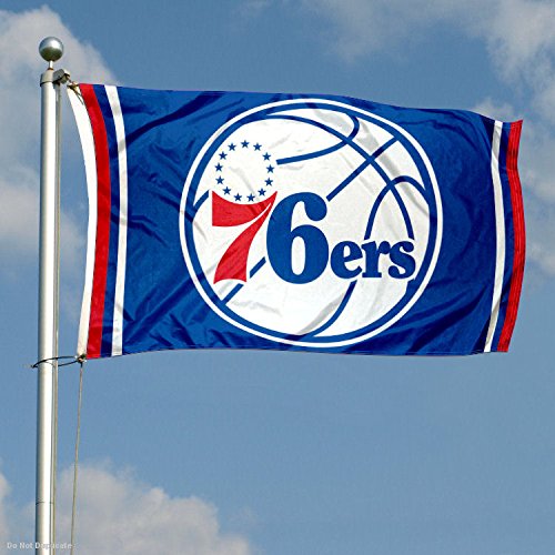 WinCraft Philadelphia 76ers NBA Logo Flag and Banner - 757 Sports Collectibles
