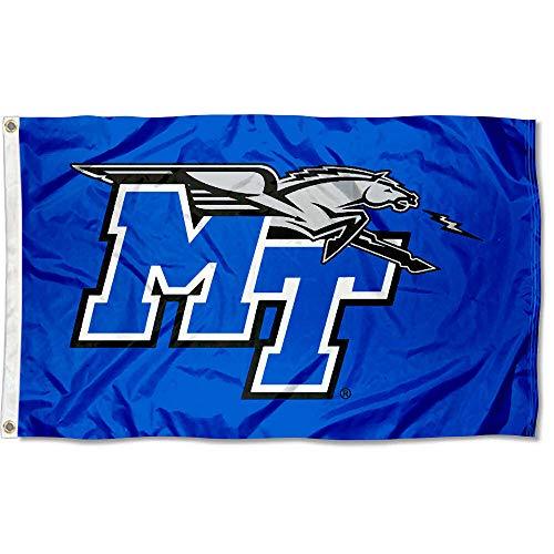 Middle Tennessee State Blue Raiders MTSU University Large College Flag - 757 Sports Collectibles