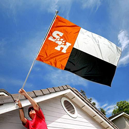 College Flags & Banners Co. Sam Houston State Bearkats State of Texas Flag - 757 Sports Collectibles