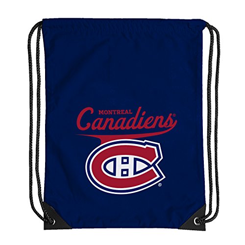 NHL Montreal Canadiens "Team Spirit" Backsack, 18" x 13.5" - 757 Sports Collectibles