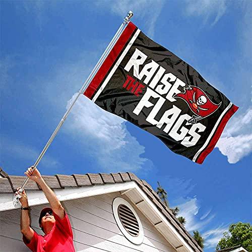 Tampa Bay Buccaneers Raise The Flags Banner and Tapestry Wall Tack Pads - 757 Sports Collectibles