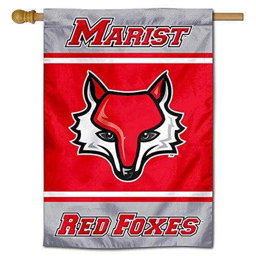 College Flags & Banners Co. Marist Red Foxes Two Sided and Double Sided House Flag - 757 Sports Collectibles