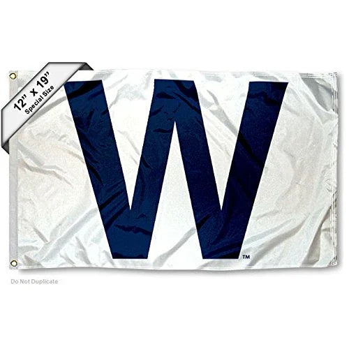 Chicago Baseball W Win Boat and Golf Cart Flag - 757 Sports Collectibles