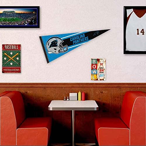 WinCraft Carolina Panthers Official 30 inch Large Pennant - 757 Sports Collectibles