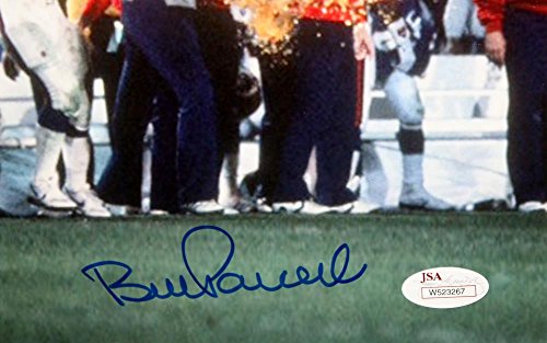 Bill Parcells Autographed 8x10 Giants Gatorade Photo- JSA Witness Authenticated - 757 Sports Collectibles
