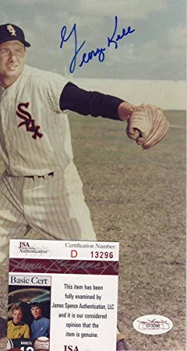 George Kell Chicago White Sox Signed 8x10 Color Photo JSA 136796 - 757 Sports Collectibles