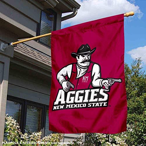 College Flags & Banners Co. New Mexico State Aggies Banner House Flag - 757 Sports Collectibles