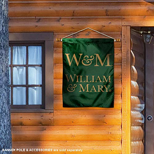 William & Mary Tribe New Logo Two Sided and Double Sided House Flag - 757 Sports Collectibles