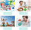 Jomyfant Bath Toys (8 Packs Rubber Animals Toys) Light Up Floating Rubber Toys Flashing Color Changing Light in Water Bathtub Shower Games Toys for Baby Kids Toddler Child - 757 Sports Collectibles
