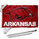 Arkansas Razorbacks Flag with Pole and Bracket Complete Set - 757 Sports Collectibles