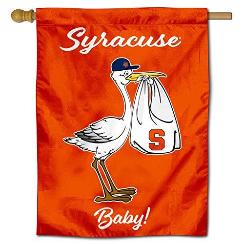 College Flags & Banners Co. Syracuse Orange New Baby Gift Banner Flag - 757 Sports Collectibles