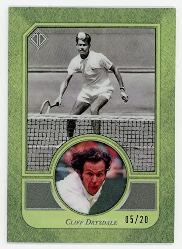 Cliff Drysdale 2020 Topps Transcendent Tennis VIP Card #28 05/20 - 757 Sports Collectibles