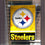 WinCraft Pittsburgh Steelers Gold Double Sided Garden Flag - 757 Sports Collectibles