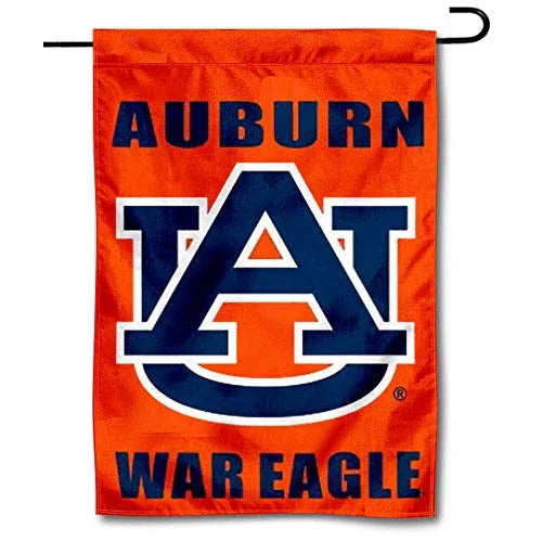 College Flags & Banners Co. Auburn War Eagle Garden Flag - 757 Sports Collectibles
