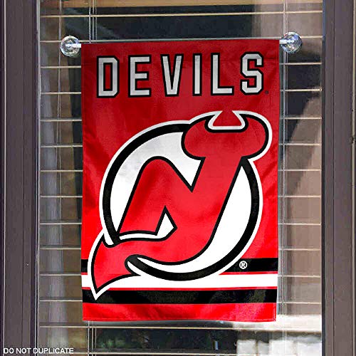 WinCraft New Jersey Devils Double Sided Garden Flag - 757 Sports Collectibles