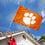 Clemson Tigers CU University Large College Flag - 757 Sports Collectibles