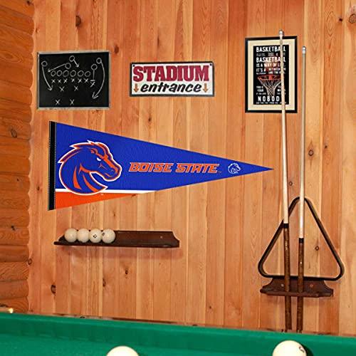 College Flags & Banners Co. Boise State Pennant Full Size Felt - 757 Sports Collectibles