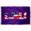 College Flags & Banners Co. Louisiana State LSU Tigers Patriotic Flag - 757 Sports Collectibles