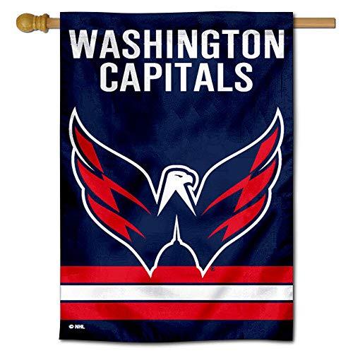 WinCraft Washington Capitals Two Sided House Flag - 757 Sports Collectibles
