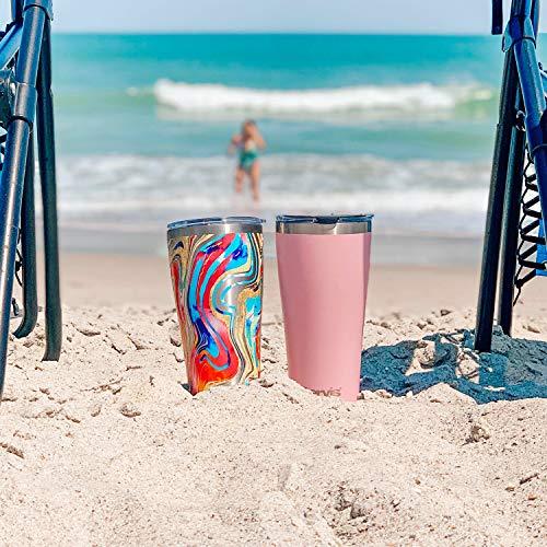 Tervis Triple Walled NFL Dallas Cowboys Edge Insulated Tumbler Cup Keeps Drinks Cold & Hot, 30oz, Stainless Steel - 757 Sports Collectibles