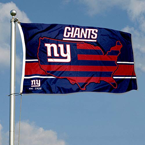 WinCraft New York Giants Nation USA American Country 3x5 Flag - 757 Sports Collectibles