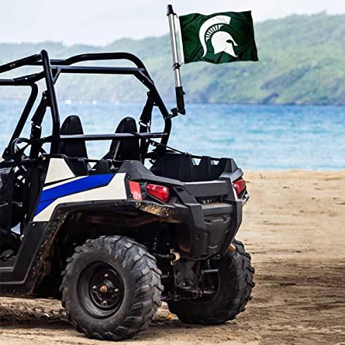 College Flags & Banners Co. MSU Spartans Boat and Nautical Flag - 757 Sports Collectibles