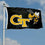 College Flags & Banners Co. Georgia Tech Yellow Jackets Black Flag - 757 Sports Collectibles