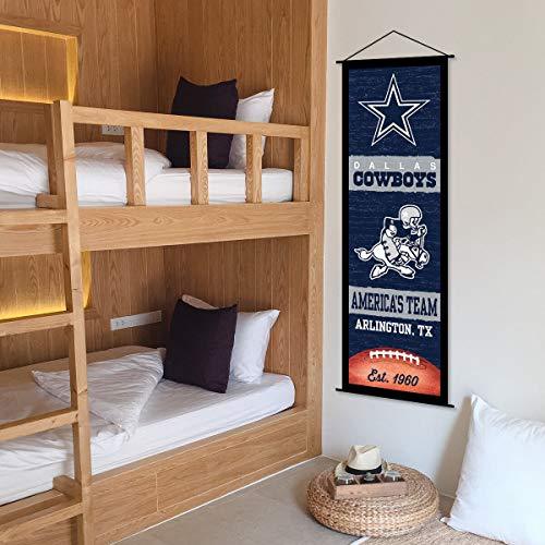 Dallas Banner and Scroll Sign - 757 Sports Collectibles