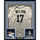 Framed Autographed/Signed Denny McLain 33x42 Detroit White Baseball Jersey JSA COA