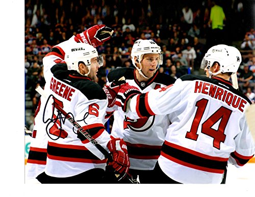 New Jersey Devils Andy Greene signed 8x10