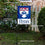College Flags & Banners Co. Penn Quakers Shield Garden Flag and Flag Stand Pole Holder Set - 757 Sports Collectibles