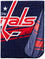 The Northwest Company NHL Washington Capitals "Stamp" Raschel Throw Blanket, 60" x 80" , Red - 757 Sports Collectibles