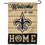 WinCraft New Orleans Saints Welcome Home Decorative Garden Flag Double Sided Banner - 757 Sports Collectibles