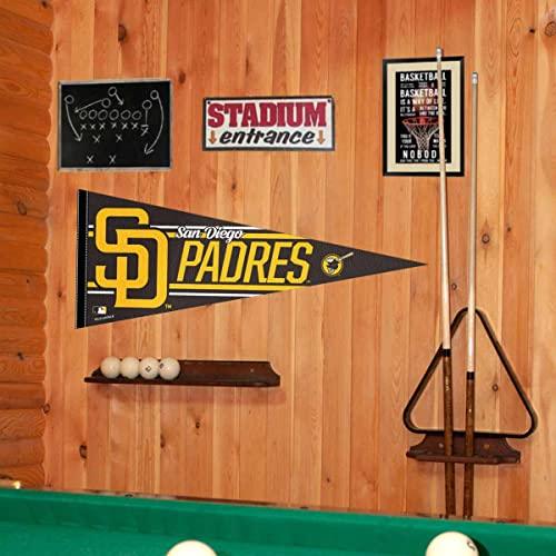WinCraft San Diego Baseball Large Pennant - 757 Sports Collectibles
