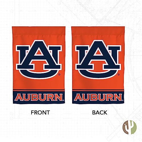 Auburn University Garden Flag Tigers War Eagle Banner 100% Polyester (Design B) - 757 Sports Collectibles