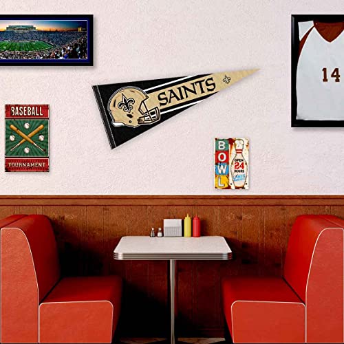 WinCraft New Orleans Saints Official 30 inch Large Pennant - 757 Sports Collectibles