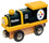 MasterPieces NFL Pittsburgh Steelers Real Wood Toy Train, For Ages 3+ - 757 Sports Collectibles