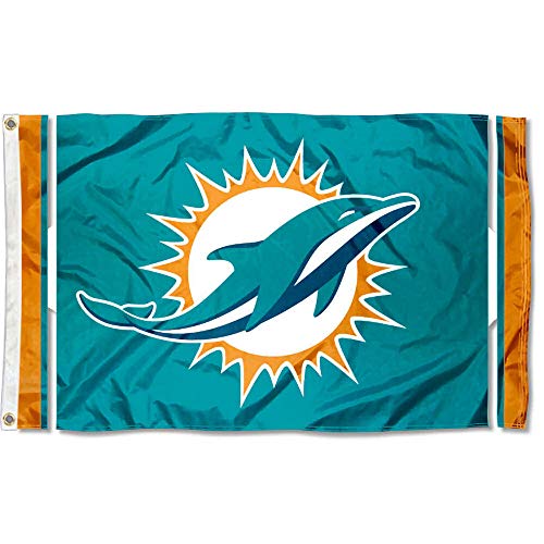 WinCraft Miami Dolphins Large 3x5 Flag - 757 Sports Collectibles