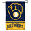 WinCraft Milwaukee Brewers Double Sided Garden Flag - 757 Sports Collectibles