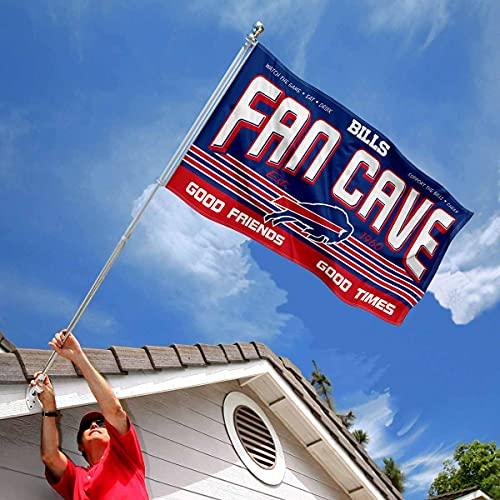 WinCraft Buffalo Bills Fan Man Cave Banner Flag - 757 Sports Collectibles