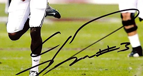Calvin Ridley Autographed/Signed Alabama Crimson Tide NCAA 8x10 Photo - White Jersey - Running - 757 Sports Collectibles