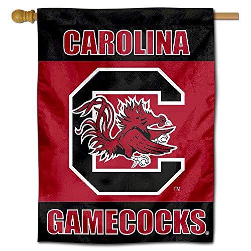 College Flags & Banners Co. USC Gamecocks Double Sided House Flag - 757 Sports Collectibles