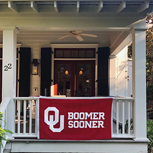 Desert Cactus University of Oklahoma Flag Sooners Flags Banners 100% Polyester Indoor Outdoor 3x5 (Style D) - 757 Sports Collectibles