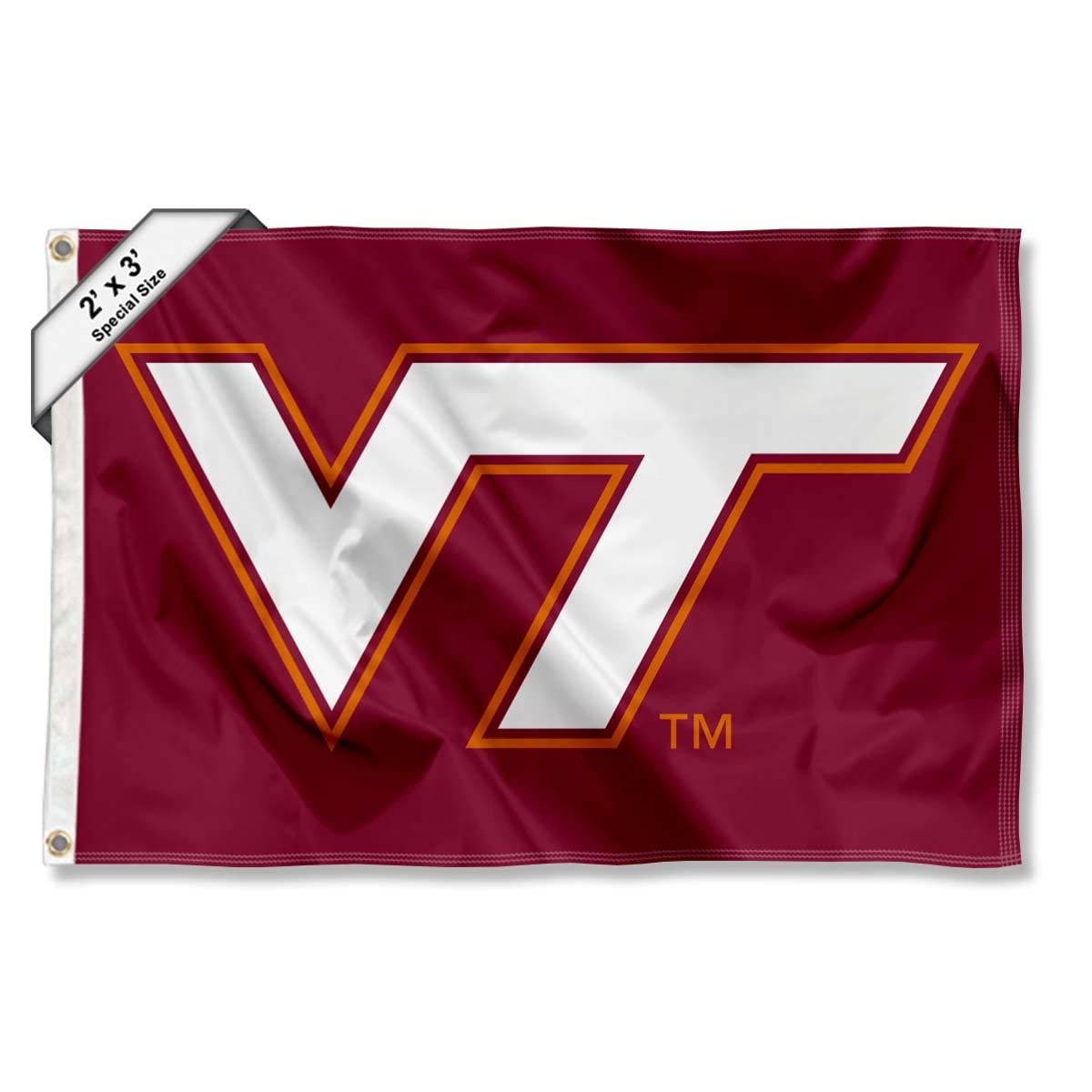 VA Tech Hokies Small 2x3 Foot Flag - 757 Sports Collectibles