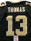 Autographed/Signed Michael Thomas New Orleans Black Football Jersey JSA COA