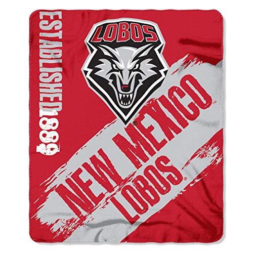 Northwest NCAA New Mexico Printed Fleece Throw, One Size, Multicolor - 757 Sports Collectibles