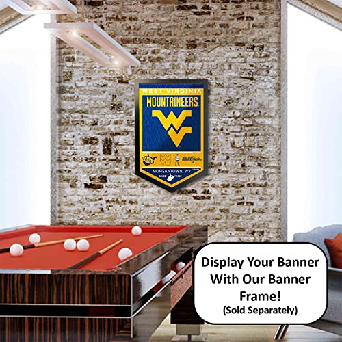 West Virginia Heritage History Banner Pennant - 757 Sports Collectibles