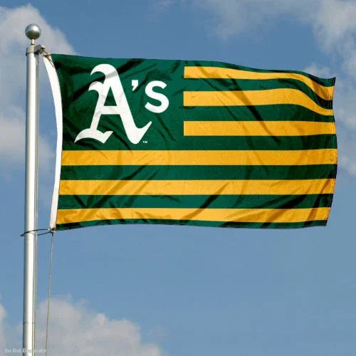 WinCraft Oakland A's Nation Flag 3x5 Banner - 757 Sports Collectibles